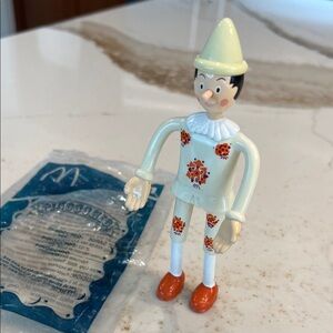 McDonald's Pinocchio Figure with Cream and Orange Details